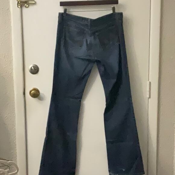 Juicy Couture Estilo 5 Pocket Blue Jean 31 Y2K Classic Preppy Bohemian Western - Picture 2 of 14